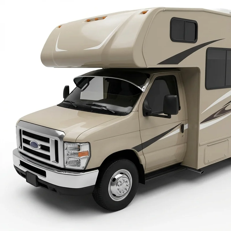 Tonet akrylsolskjerm til frontrute for Coachmen Leprechaun (2019 - 2021) - 1