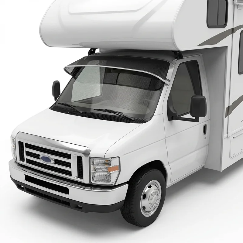 Premium mesh-solskjerm til frontrute for Coachmen Orion (2019 - 2019) - 1