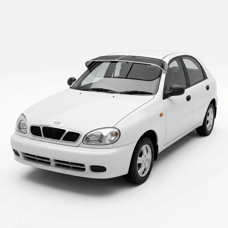 Premium Mesh Windscreen Sunvisor for Daewoo Lanos (1999 - 2002) - 1