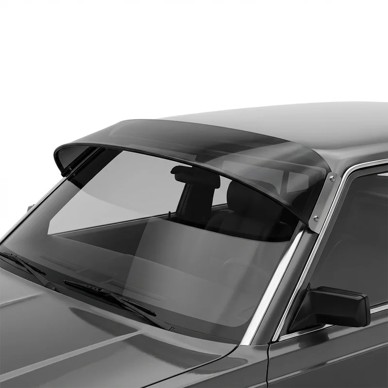 Tinted Acrylic Windscreen Sunvisor for Dodge Aries (1981 - 1989) - 1