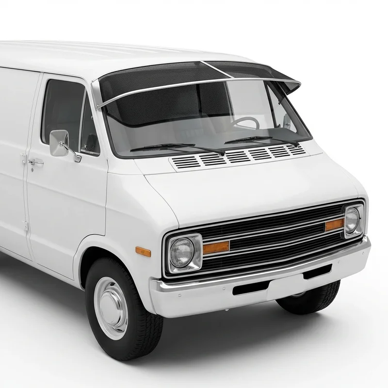 Premium Mesh Windscreen Sunvisor for Dodge B100 (1975 - 1980) - 1