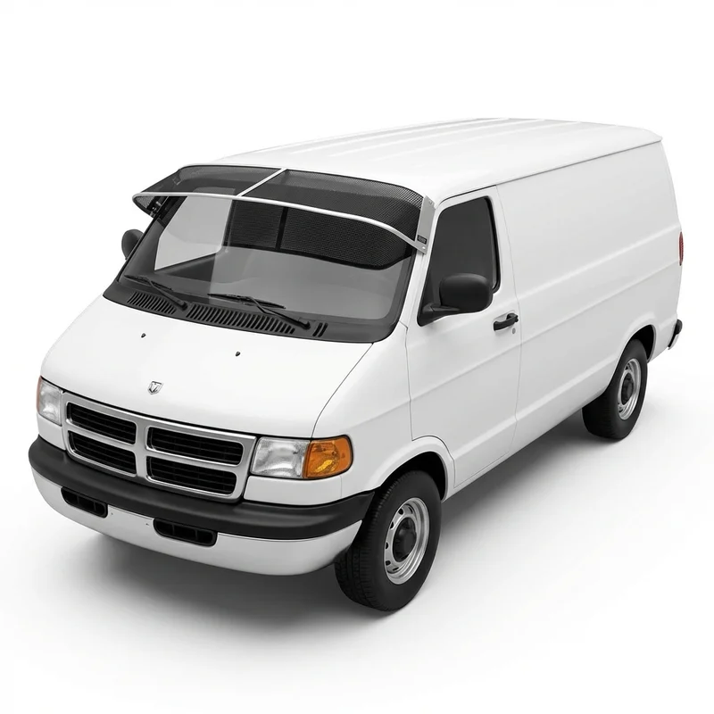 Siatkowa osłona przeciwsłoneczna premium do Dodge B1500 (1995 - 1998) - 1