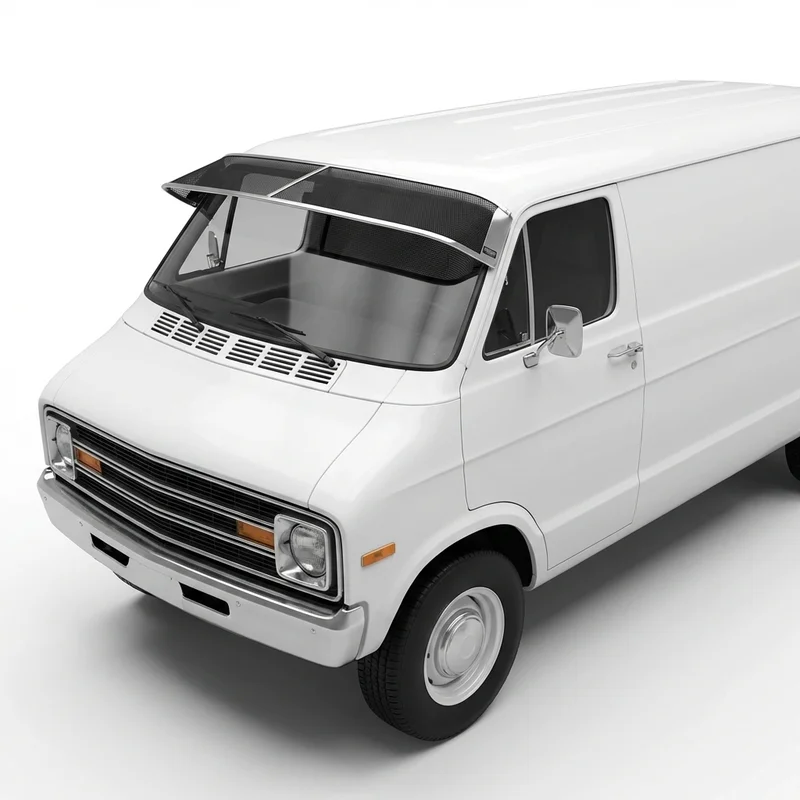 Premium Mesh Windscreen Sunvisor for Dodge B300 (1975 - 1980) - 1