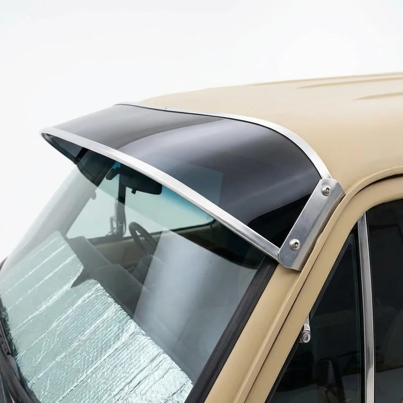 Tinted Acrylic Windscreen Sunvisor for Dodge CB300 (1974 - 1980) - 1