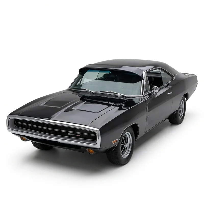 Tónovaná akrylátová sluneční clona pro Dodge Charger (1970 - 2023) - 1