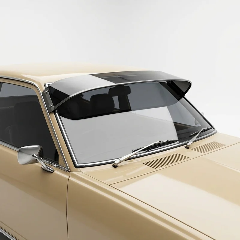 Tinted Acrylic Windscreen Sunvisor for Dodge Colt (1971 - 1995) - 1