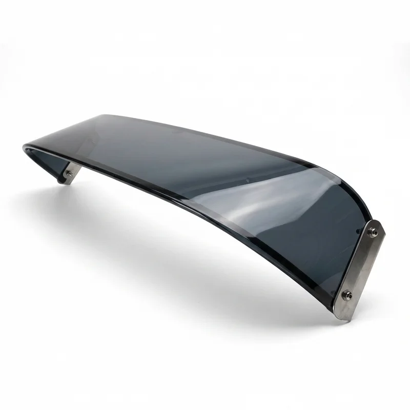 Tinted Acrylic Windscreen Sunvisor for Dodge D100 (1975 - 1989) - 1