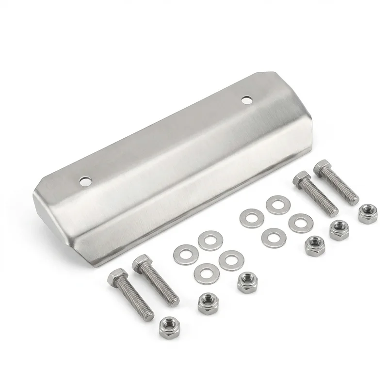Stainless Steel Mounting Bracket Kit for Dodge D300 Pickup (1969 - 1974) - 1