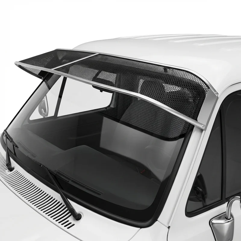 Premium Mesh Windscreen Sunvisor for Dodge D350 (1981 - 1993) - 1