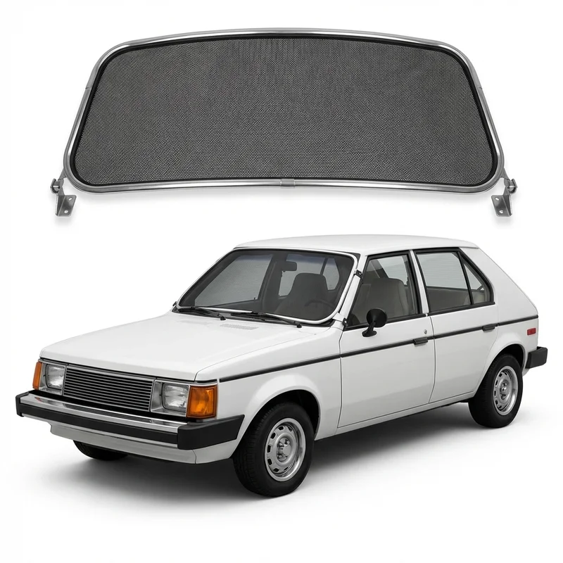 Premium Mesh-Sonnenschutzblende für Dodge Omni (1978 - 1990) - 1
