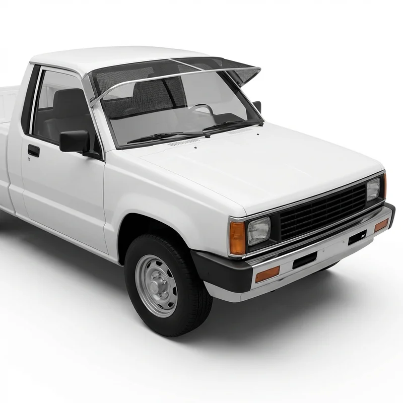 Premium Mesh-Solskærm til Forrude til Dodge Power Ram 50 (1983 - 1986) - 1