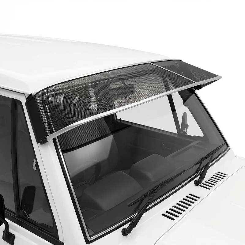 Premium Mesh Windscreen Sunvisor for Dodge Raider (1987 - 1989) - 1