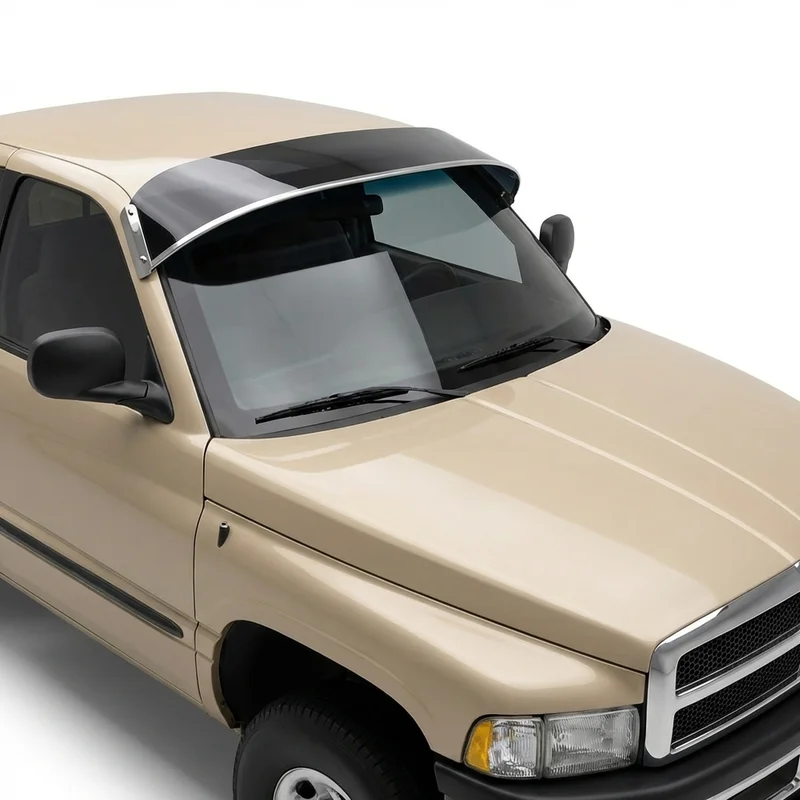 Getönte Acryl-Sonnenschutzblende für Dodge Ram 2500 (1994 - 2010) - 1