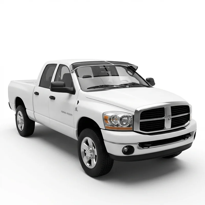 Premium Mesh Windscreen Sunvisor for Dodge Ram 4500 (2008 - 2010) - 1