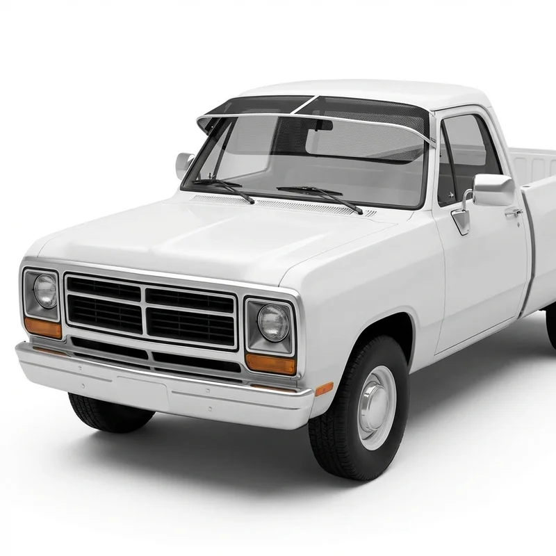 Premium Mesh-Sonnenschutzblende für Dodge W100 (1975 - 1989) - 1