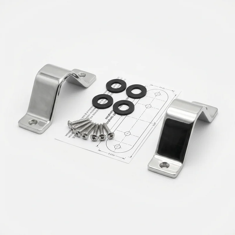 Stainless Steel Mounting Bracket Kit for Dynamax Corp DX3 (2019 - 2022) - 1