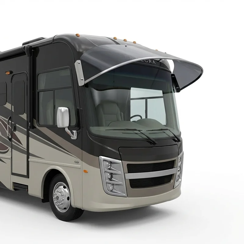 Tinted Acrylic Windscreen Sunvisor for Entegra Coach Accolade (2020 - 2022) - 1