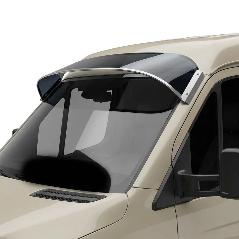 Tinted Acrylic Windscreen Sunvisor for Entegra Coach Ethos LI (2022 - 2022) - 1