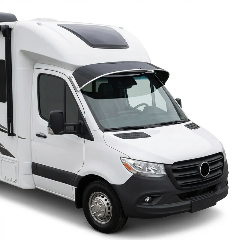 Tinted Acrylic Windscreen Sunvisor for Entegra Coach Launch (2022 - 2022) - 1