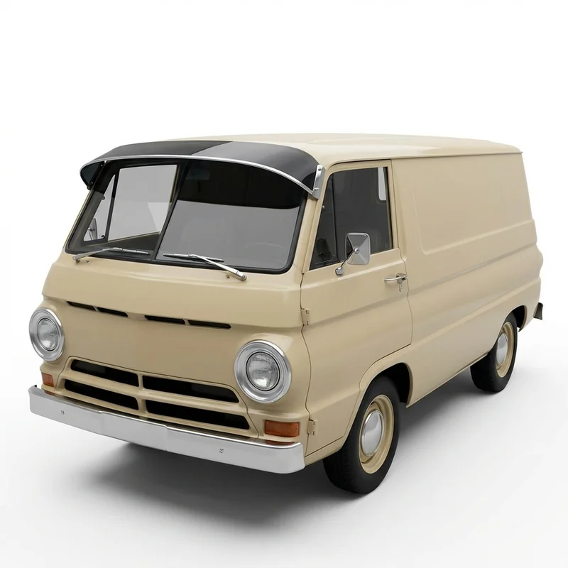 Visera Parasol Acrílica Tintada para Fargo A100 Van (1965 - 1970) - 1