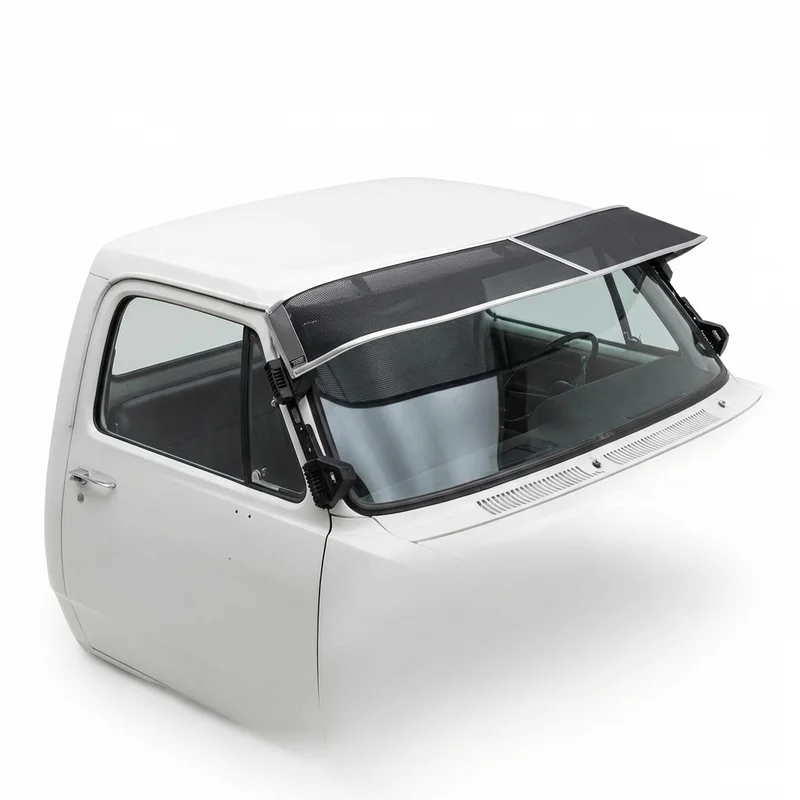 Siatkowa osłona przeciwsłoneczna premium do Fargo D210 Pickup (1969 - 1972) - 1