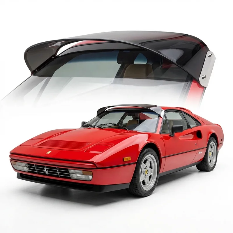 Tinted Acrylic Windscreen Sunvisor for Ferrari 328 GTB (1985 - 1989) - 1