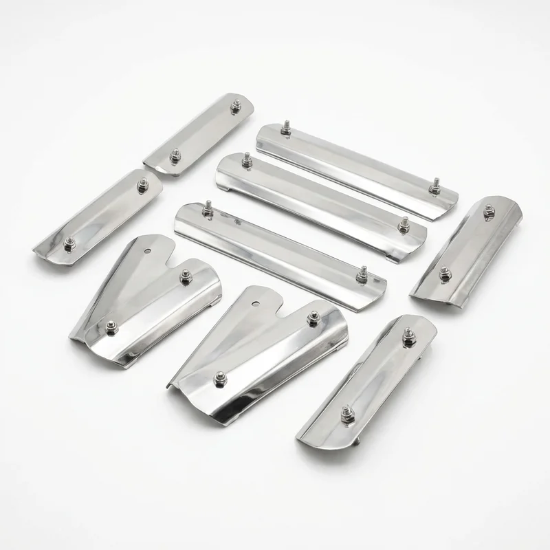 Stainless Steel Mounting Bracket Kit for Ferrari 365 GT (1970 - 1971) - 1