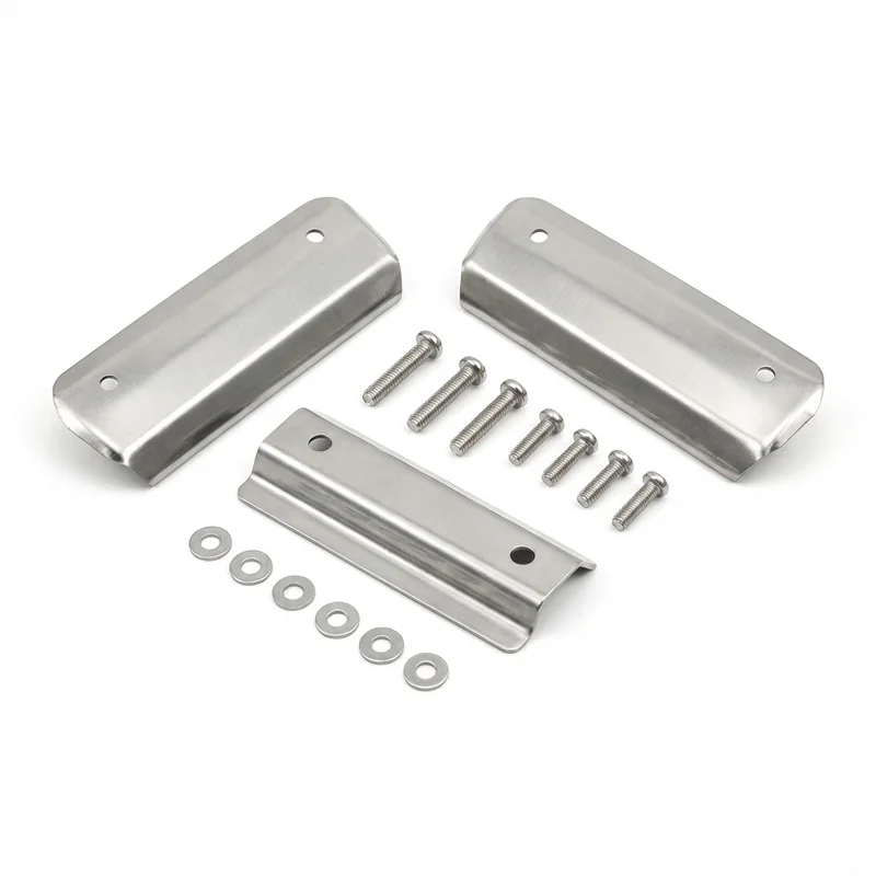 Stainless Steel Mounting Bracket Kit for Ferrari 365 GTB/4 (1970 - 1974) - 1