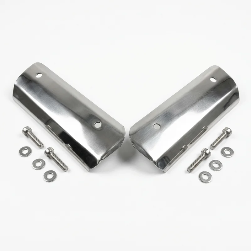 Stainless Steel Mounting Bracket Kit for Ferrari 488 Spider (2016 - 2019) - 1