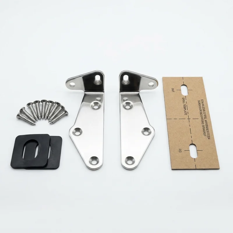Stainless Steel Mounting Bracket Kit for Ferrari 812 Superfast (2018 - 2019) - 1