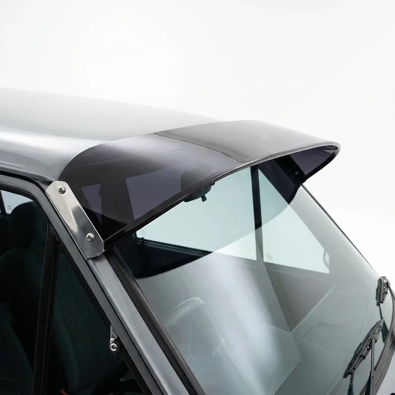 Tinted Acrylic Windscreen Sunvisor for Fiat 131 (1975 - 1978) - 1