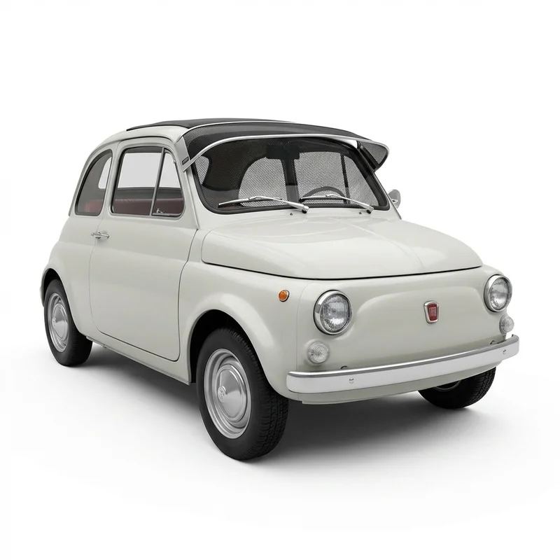 Premium Mesh Windscreen Sunvisor for Fiat 500 (1955 - 2019) - 1