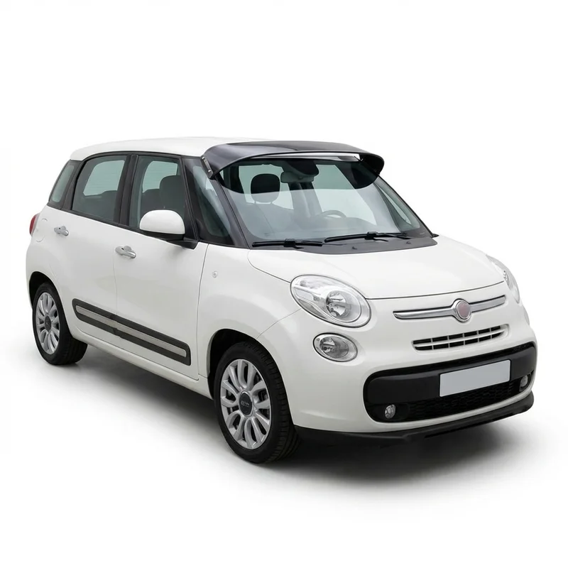 Tinted Acrylic Windscreen Sunvisor for Fiat 500L (2014 - 2020) - 1