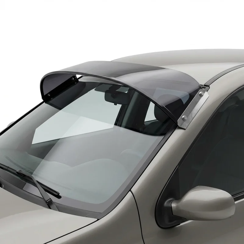 Tinted Acrylic Windscreen Sunvisor for Fiat Albea (2009 - 2011) - 1