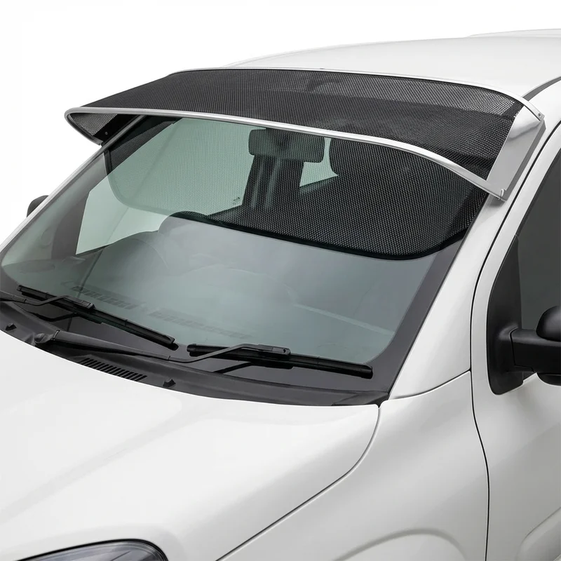 Premium Mesh Windscreen Sunvisor for Fiat Uno (2013 - 2020) - 1