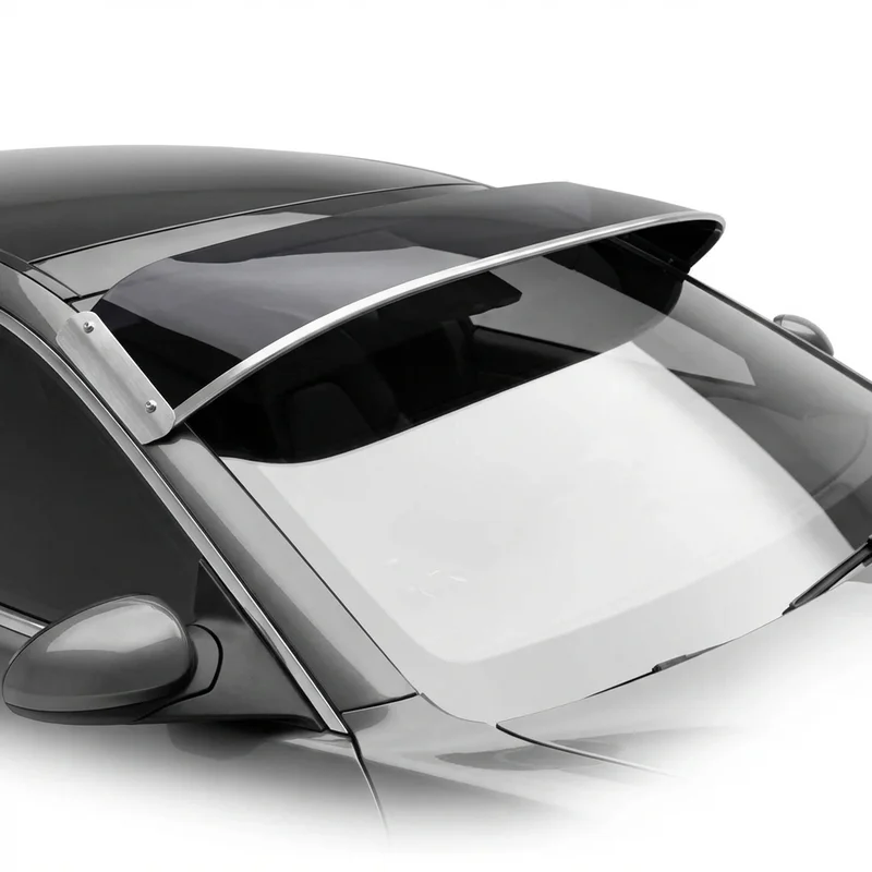 Tinted Acrylic Windscreen Sunvisor for Fisker Karma Revero (2017 - 2020) - 1