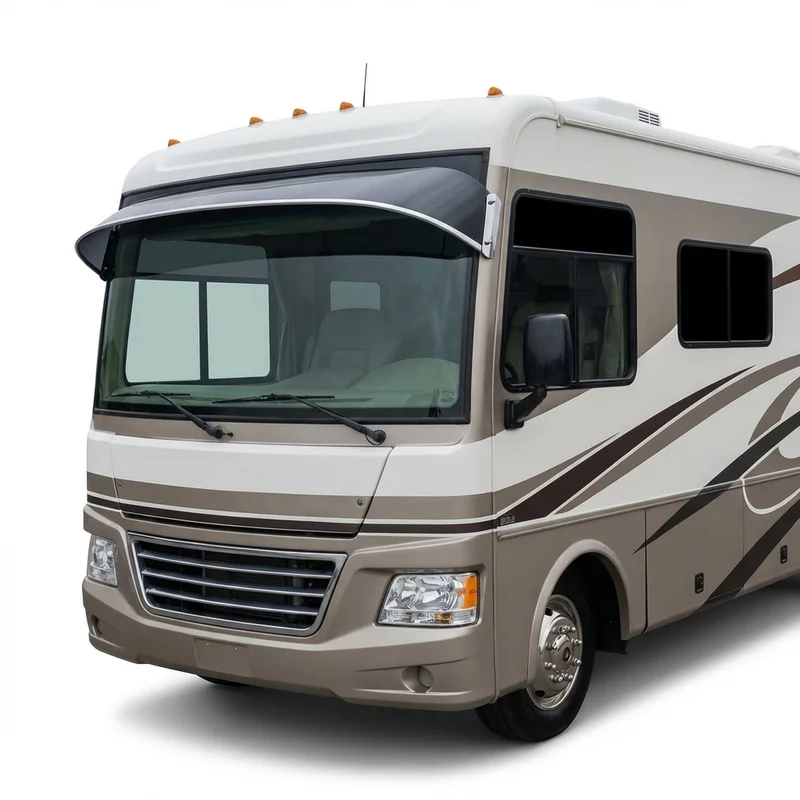 Tinted Acrylic Windscreen Sunvisor for Fleetwood Jamboree (2019 - 2019) - 1