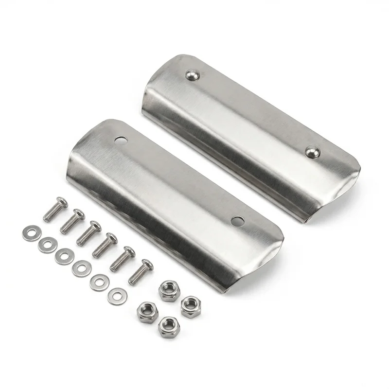 Stainless Steel Mounting Bracket Kit for Ford Aspire (1994 - 1997) - 1