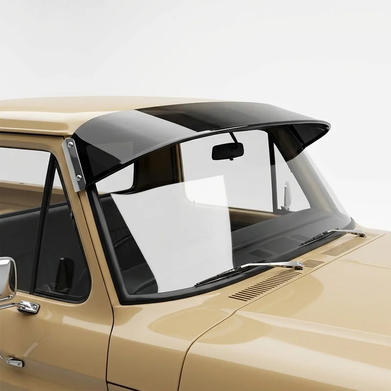 Tinted Acrylic Windscreen Sunvisor for Ford B-100 (1973 - 1980) - 1