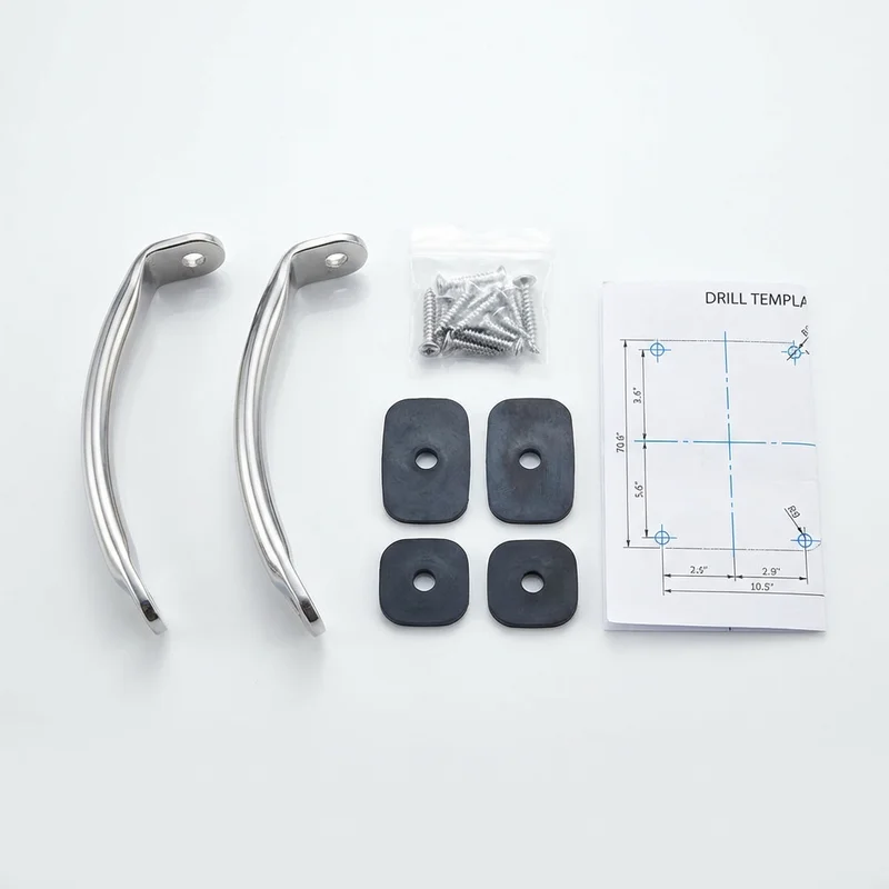 Stainless Steel Mounting Bracket Kit for Ford Country Squire (1959 - 1991) - 1