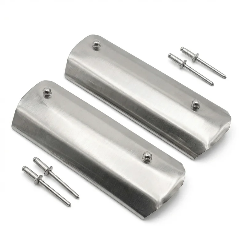 Stainless Steel Mounting Bracket Kit for Ford E-250 Econoline Club Wagon (1975 - 1991) - 1