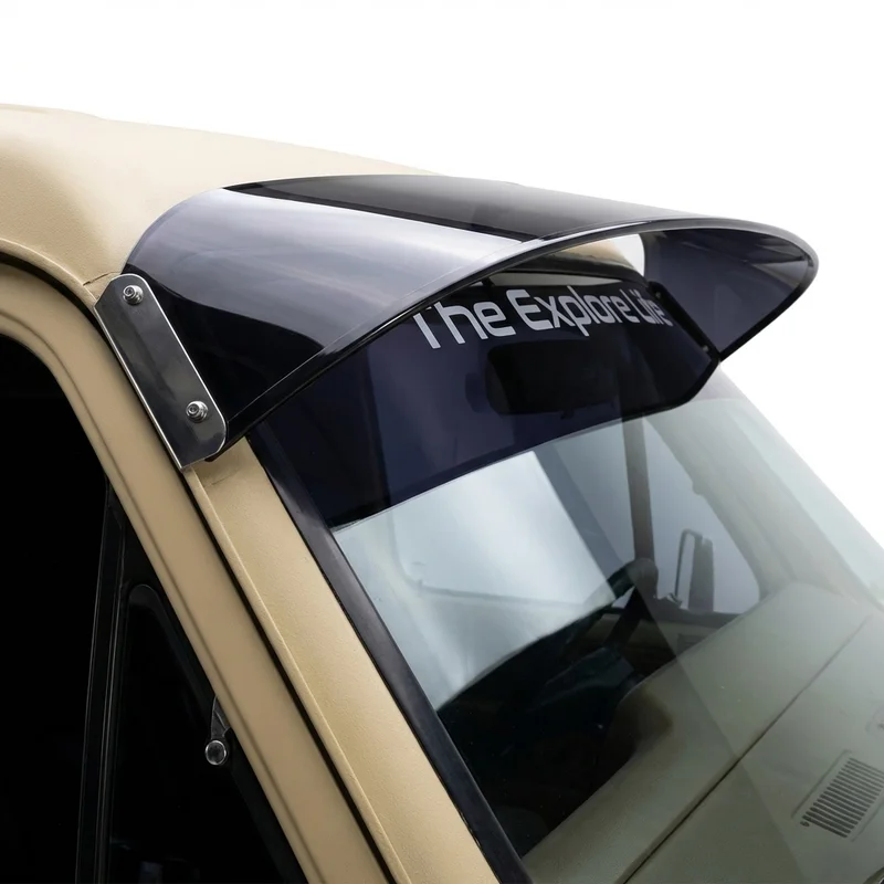 Tinted Acrylic Windscreen Sunvisor for Ford E-250 Econoline (1975 - 2002) - 1