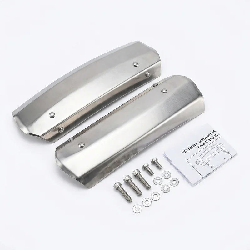 Stainless Steel Mounting Bracket Kit for Ford E-350 Econoline (1975 - 2008) - 1