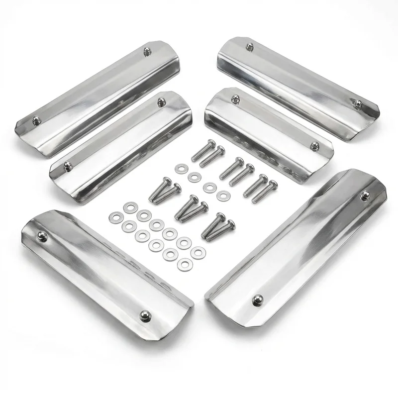 Stainless Steel Mounting Bracket Kit for Ford E-350 Econoline Club Wagon (1977 - 2002) - 1