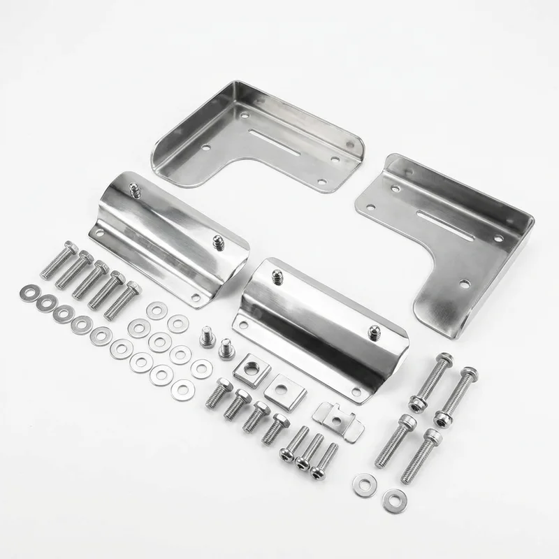 Stainless Steel Mounting Bracket Kit for Ford E-450 Super Duty (2003 - 2025) - 1