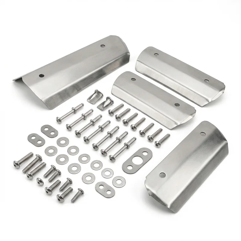 Stainless Steel Mounting Bracket Kit for Ford Econoline (1961 - 2006) - 1