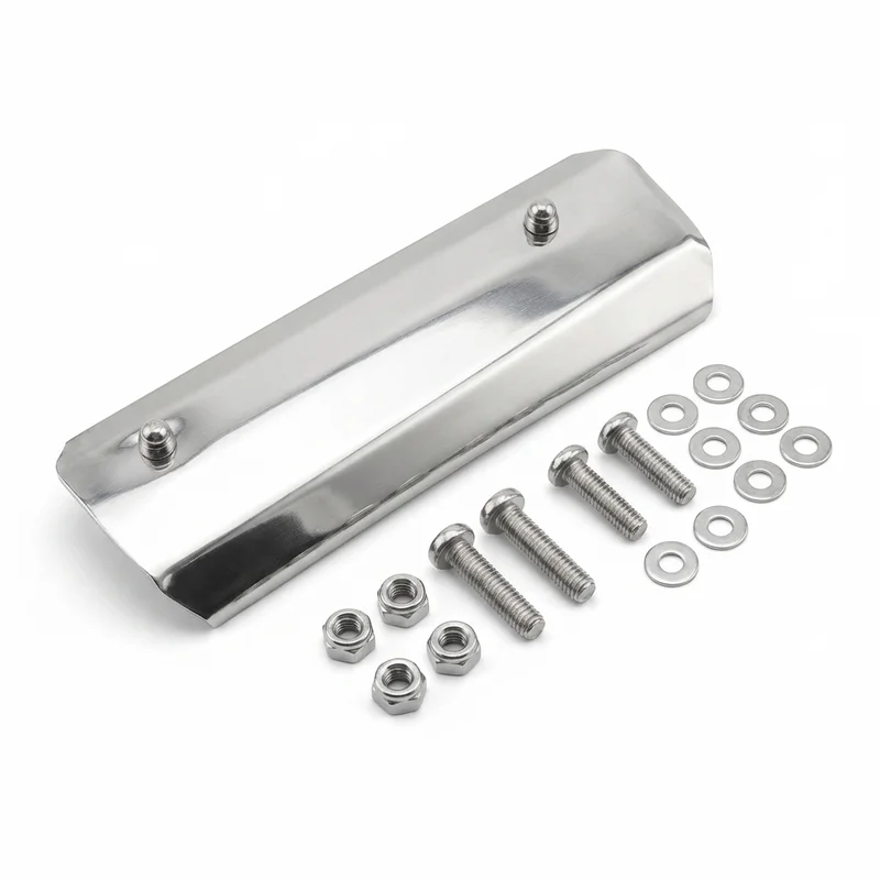 Stainless Steel Mounting Bracket Kit for Ford Elite (1975 - 1976) - 1