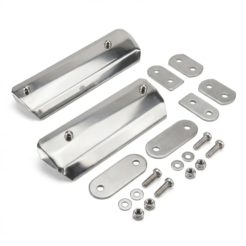 Stainless Steel Mounting Bracket Kit for Ford EXP (1982 - 1988) - 1