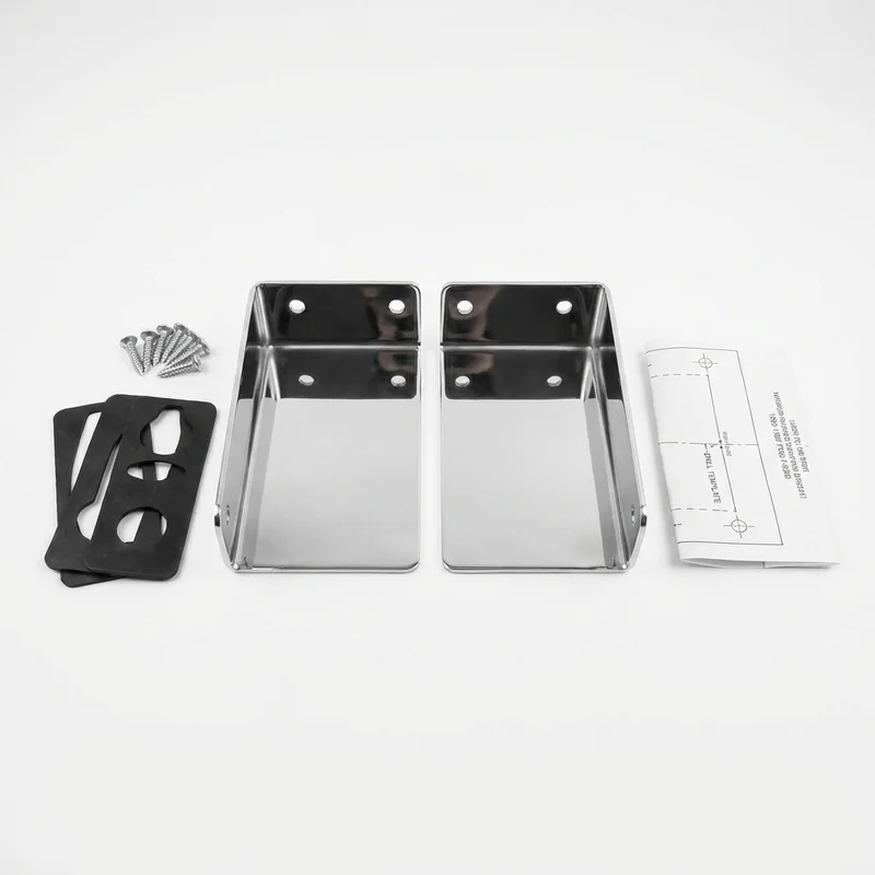 Stainless Steel Mounting Bracket Kit for Ford F-8000 (1983 - 1987) - 1