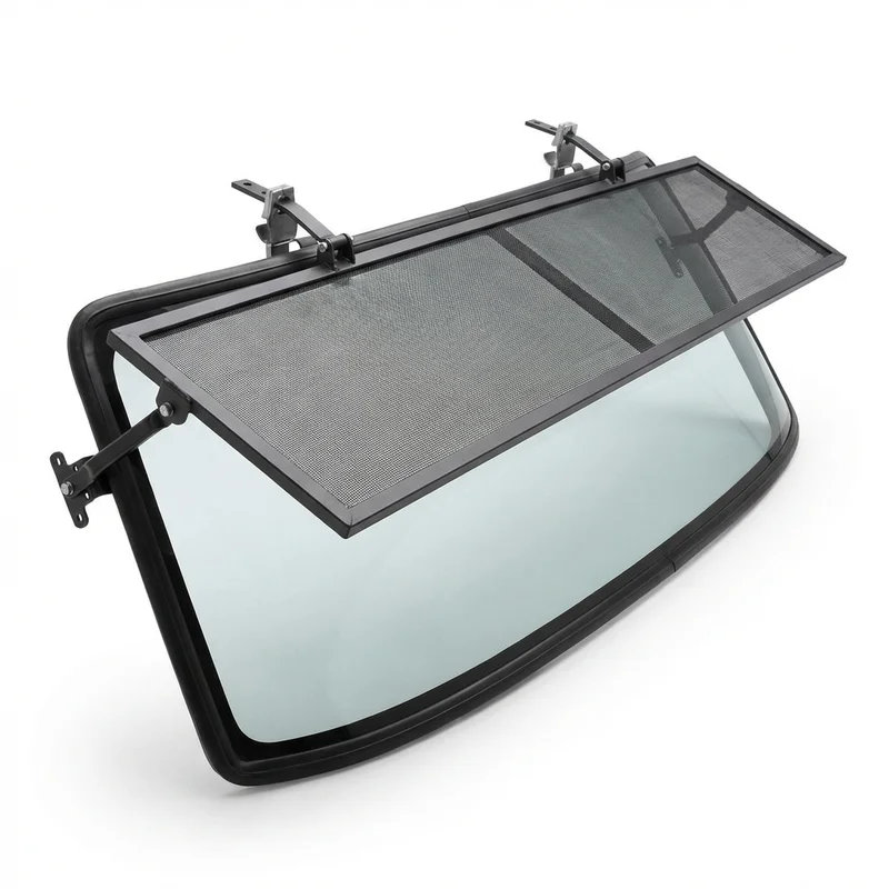 Premium Mesh Windscreen Sunvisor for Ford F-8000 (1983 - 1987) - 1